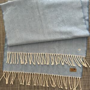 LANDS DOWN UNDER Chambray Italian Herringbone Scarf